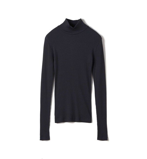 DES PRES「シルクコットンリブ ハイネックプルオーバー」|Tシャツ・カットソー|69 ネイビー