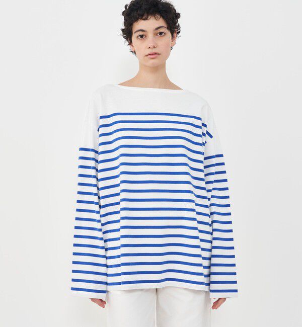 GALERIE VIE「ドライコットン オーバーサイズドプルオーバー」|Tシャツ・カットソー|