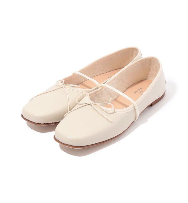 TOMORROWLAND GOODS「【別注】SPELTA IMMA ナッパレザー バレエシューズ」|バレエシューズ|41 ライトベージュ