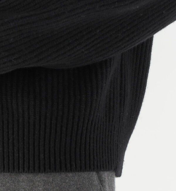 GALERIE VIE「ファインウーレン ジップ プルオーバー」|ニット・セーター|