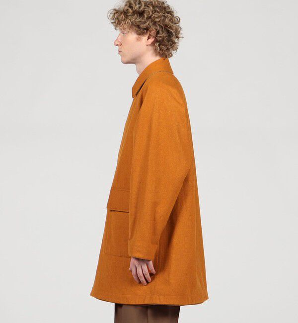 TOMORROWLAND MENS「【別注】INVERTERE ウールコットン リバーシブルコート」|ステンカラーコート|