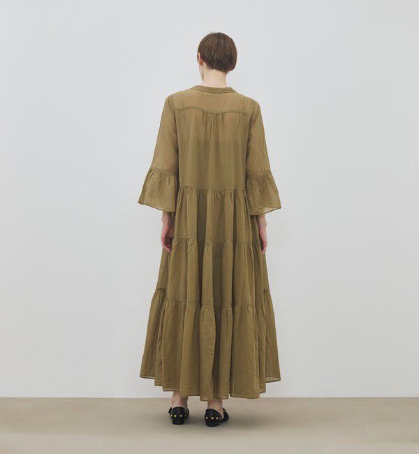TOMORROWLAND GOODS「 Devotion TWINS AMBER ギャザーティアードワンピース」|ワンピース|
