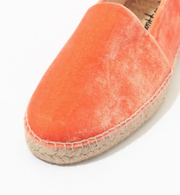 TOMORROWLAND GOODS「Made in ALICANTE コットンレーヨンシルクベルベット エスパドリーユ」|スリッポン|