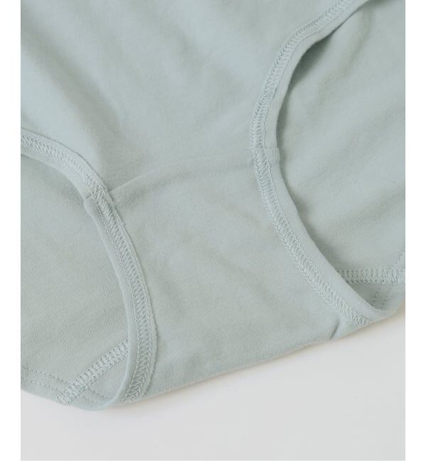 EMILYWEEK「【NEUTRAL】オーガニックコットン混カバレッジショーツ（サックス）」|インナー|