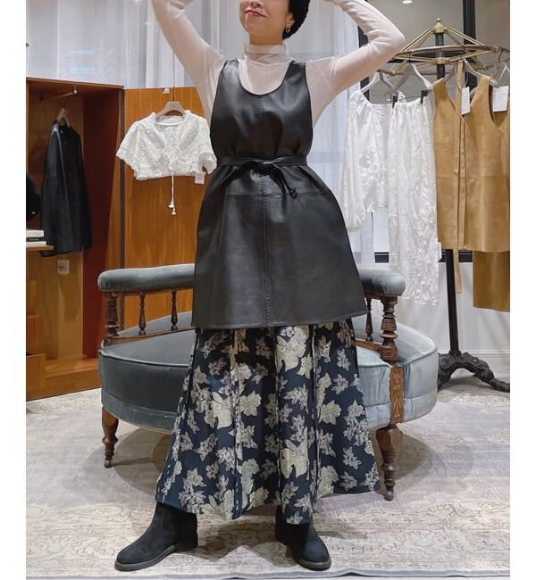 IENA LA BOUCLE「IENA LA BOUCLE レザー2WAY ベスト」|ベスト・ジレ|