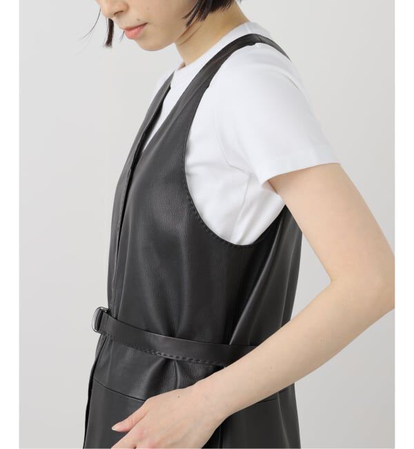 IENA LA BOUCLE「IENA LA BOUCLE レザー2WAY ベスト」|ベスト・ジレ|