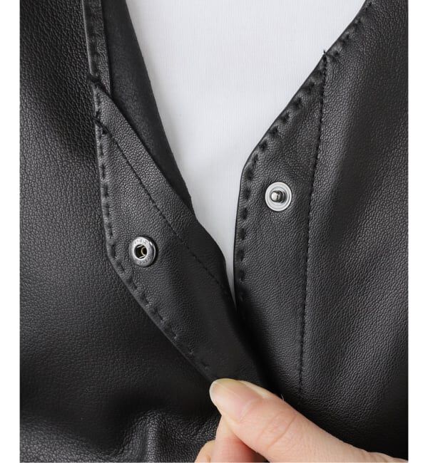 IENA LA BOUCLE「IENA LA BOUCLE レザー2WAY ベスト」|ベスト・ジレ|