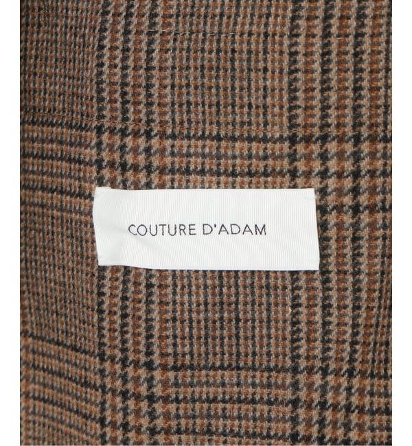 IENA「COUTURE D&rsquo;ADAM/クチュールドアダム BIG JK グレンチェック」|テーラードジャケット|
