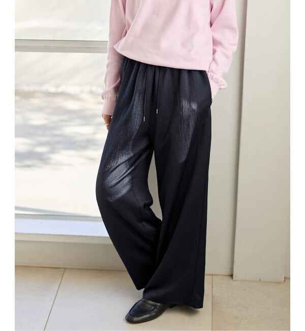 IENA「アンティークサテン イージーパンツ」|その他|