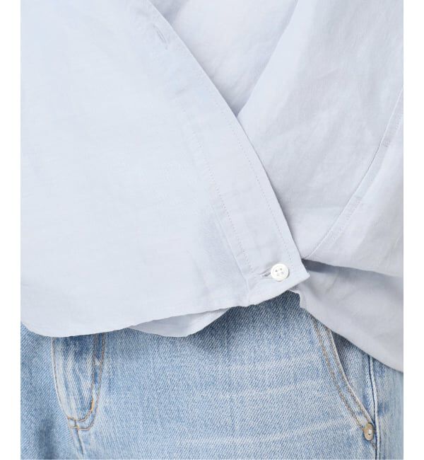 IENA「ラミーリヨセル2wayシャツ」|シャツ・ブラウス|
