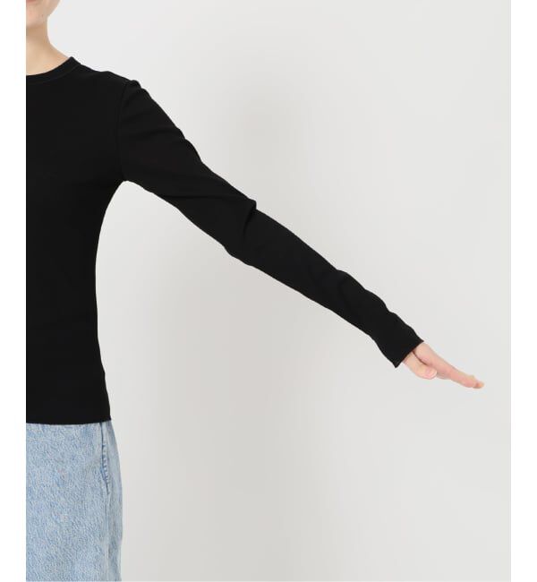 IENA LA BOUCLE「IENA LA BOUCLE コットンリブカーディガン」|カーディガン|