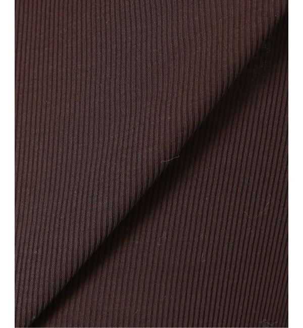 IENA LA BOUCLE「IENA LA BOUCLE コットンリブカーディガン」|カーディガン|