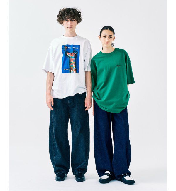 417 EDIFICE「SAVIGNAC サヴィニャック別注 French Company プリントTシャツ 1」|Tシャツ・カットソー|