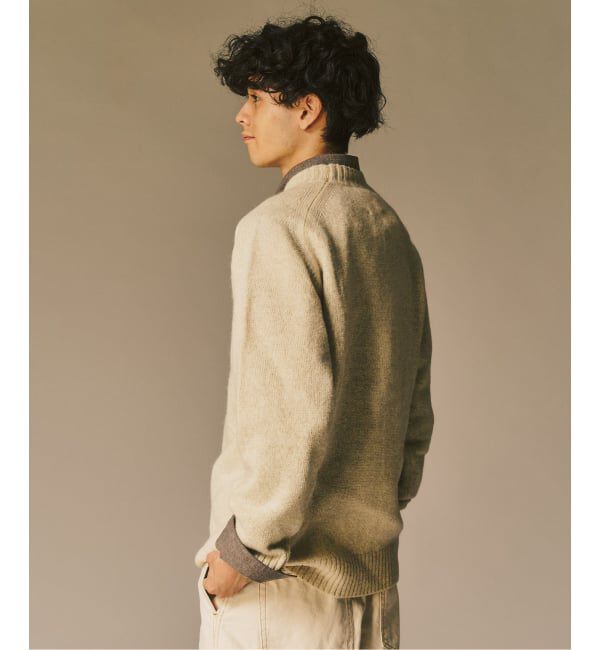 417 EDIFICE「Shaggy Dog / シャギードッグ クルーネックニット」|ニット・セーター|