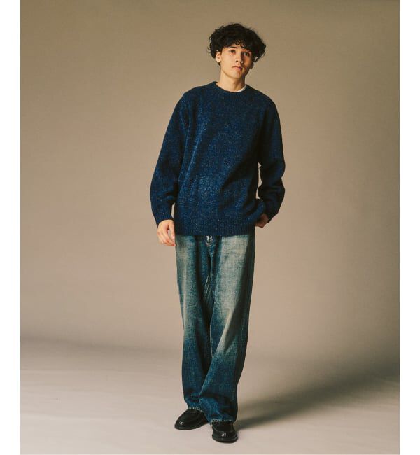 417 EDIFICE「Shaggy Dog / シャギードッグ クルーネックニット」|ニット・セーター|