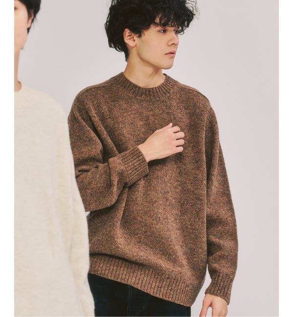 417 EDIFICE「Shaggy Dog / シャギードッグ クルーネックニット」|ニット・セーター|