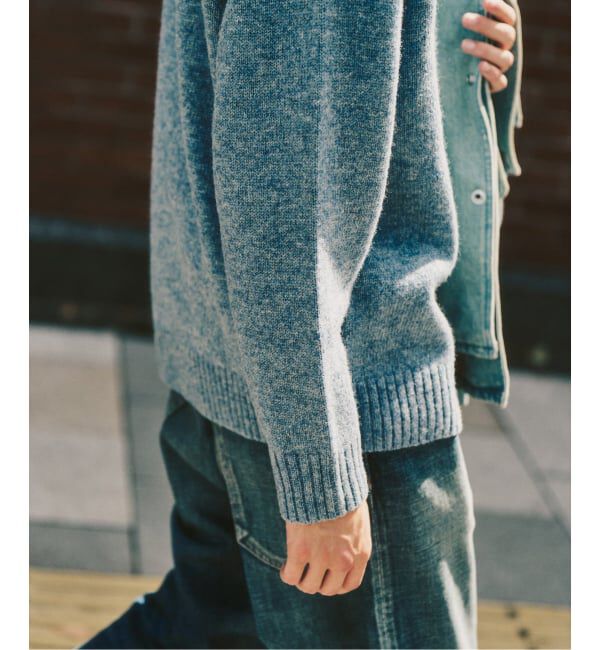 417 EDIFICE「Shaggy Dog / シャギードッグ クルーネックニット」|ニット・セーター|