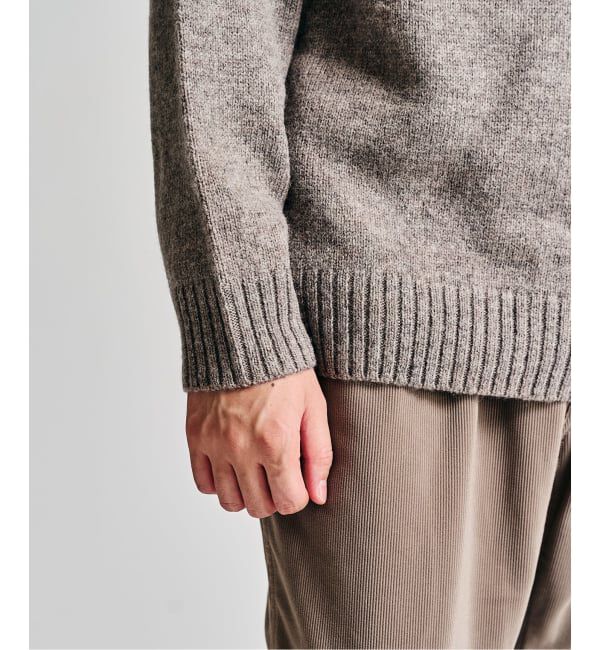 417 EDIFICE「Shaggy Dog / シャギードッグ クルーネックニット」|ニット・セーター|