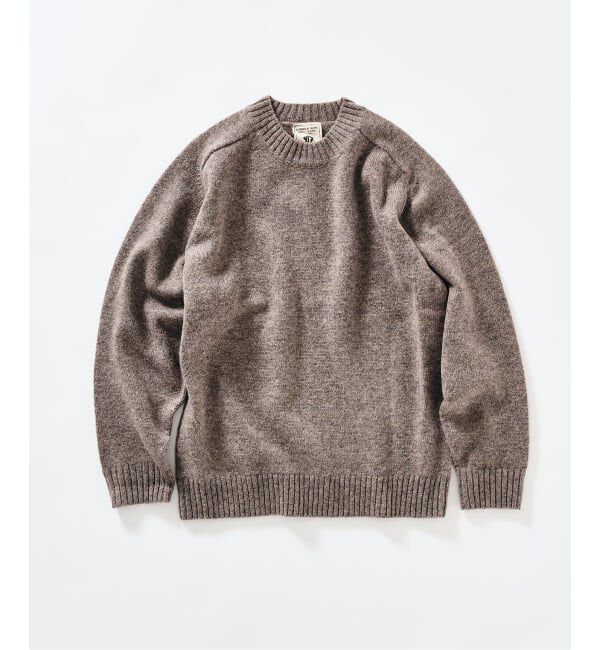 417 EDIFICE「Shaggy Dog / シャギードッグ クルーネックニット」|ニット・セーター|
