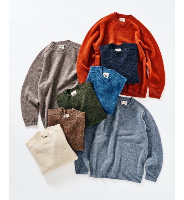 417 EDIFICE「Shaggy Dog / シャギードッグ クルーネックニット」|ニット・セーター|