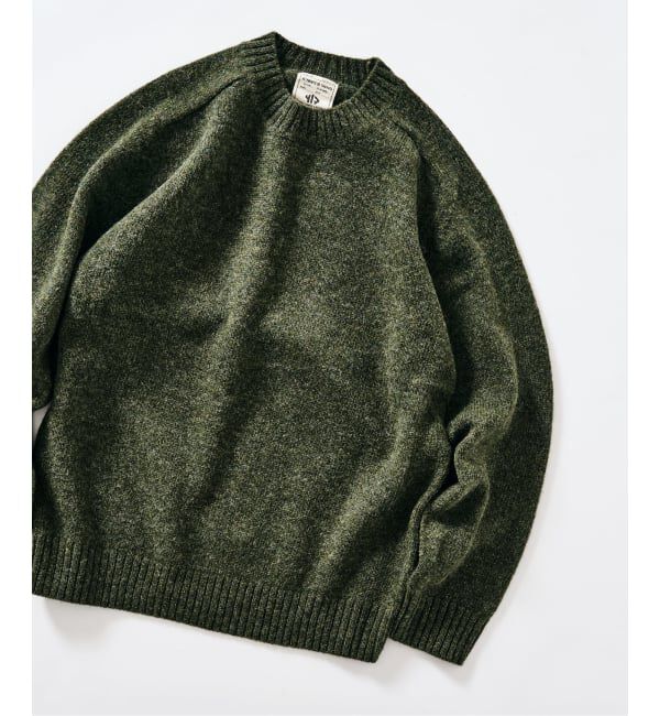 417 EDIFICE「Shaggy Dog / シャギードッグ クルーネックニット」|ニット・セーター|