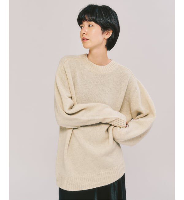 417 EDIFICE「Shaggy Dog / シャギードッグ クルーネックニット」|ニット・セーター|