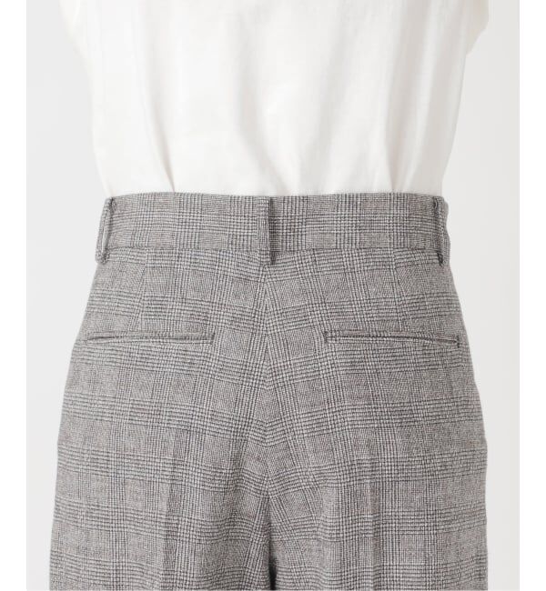 journal standard L'essage「【金子綾さん着用】ツイードグレンチェックパンツ」|スラックス|