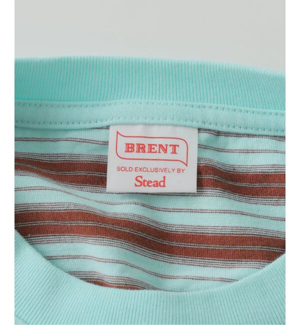 J.S.Homestead「《予約》BRENT / ブレント 別注 ボーダー ポケット Tシャツ 2」|Tシャツ・カットソー|