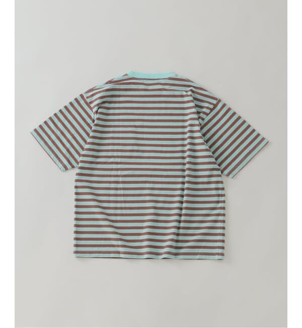 J.S.Homestead「《予約》BRENT / ブレント 別注 ボーダー ポケット Tシャツ 2」|Tシャツ・カットソー|