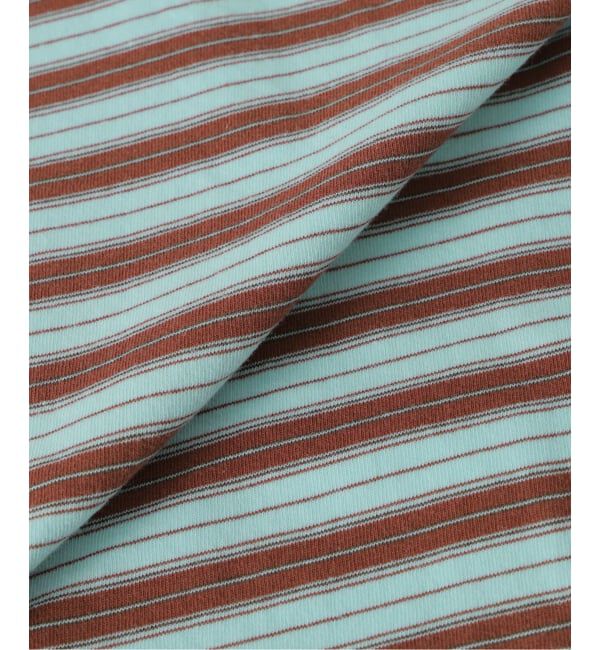 J.S.Homestead「《予約》BRENT / ブレント 別注 ボーダー ポケット Tシャツ 2」|Tシャツ・カットソー|