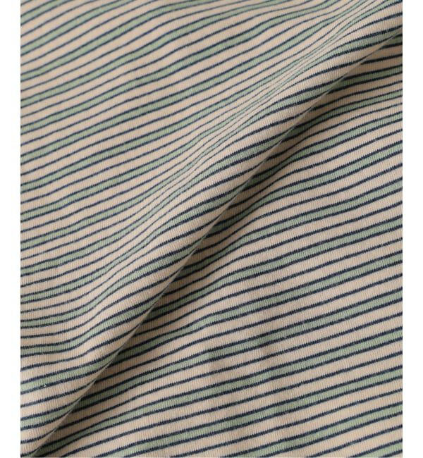 J.S.Homestead「《予約》BRENT / ブレント 別注 ボーダー ポケット Tシャツ 2」|Tシャツ・カットソー|