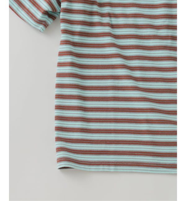 J.S.Homestead「《予約》BRENT / ブレント 別注 ボーダー ポケット Tシャツ 2」|Tシャツ・カットソー|