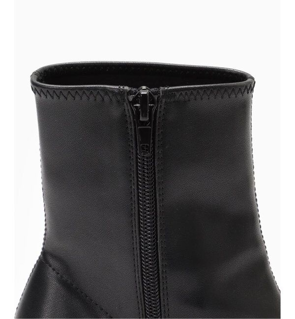 NOBLE「《追加》LE VERNIS/ルベルニ ラウンドストレッチショートブーツ」|ショートブーツ|