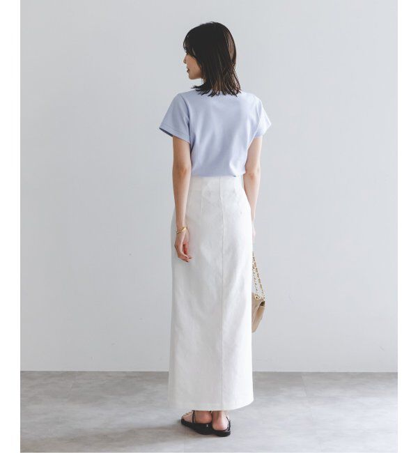 NOBLE「《追加》スビンコットンスムースコンパクトTシャツ 2」|Tシャツ・カットソー|