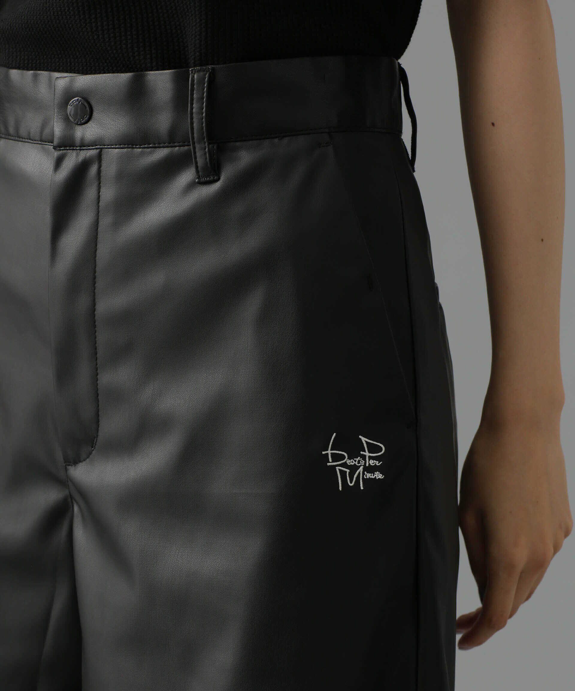 nano･universe「beats per minute/合皮ショーツ」|チノ|