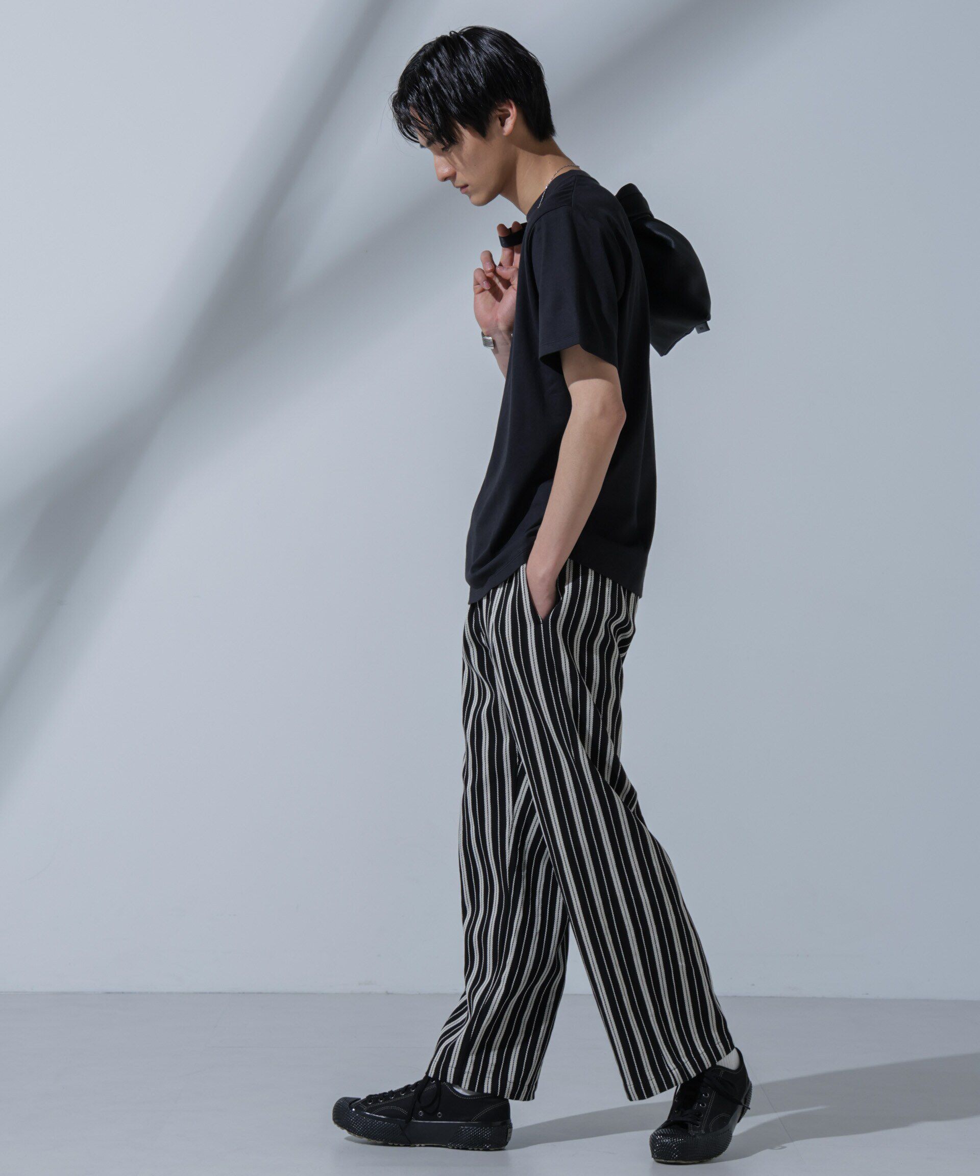 nano･universe「Anti Soaked(R)汗染み防止 クルーネックTシャツ」|Tシャツ・カットソー|