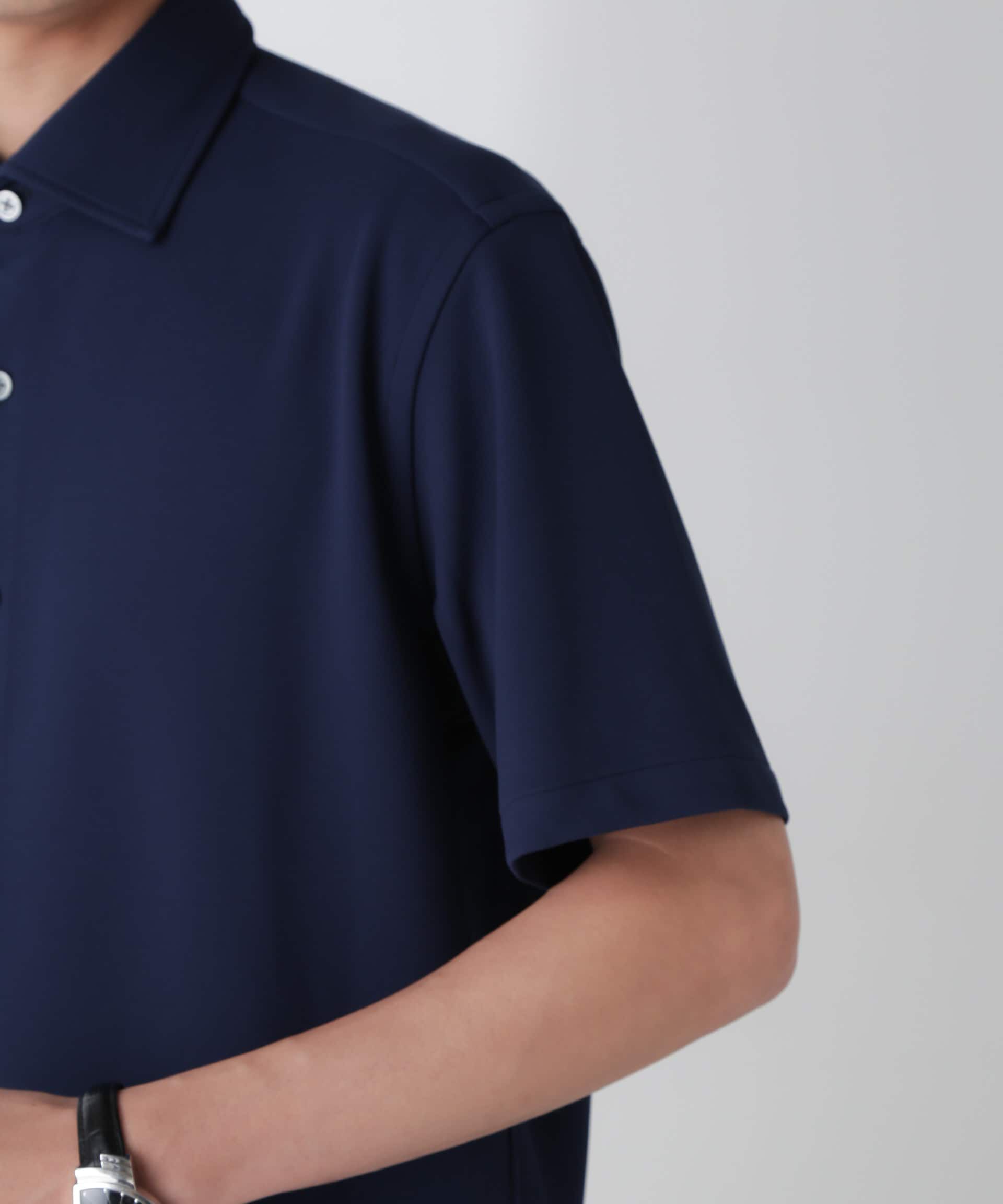 nano･universe「｢N SHIRTS｣AQUA RHYTHM(R)鹿の子シャツ 半袖」|シャツ・ブラウス|