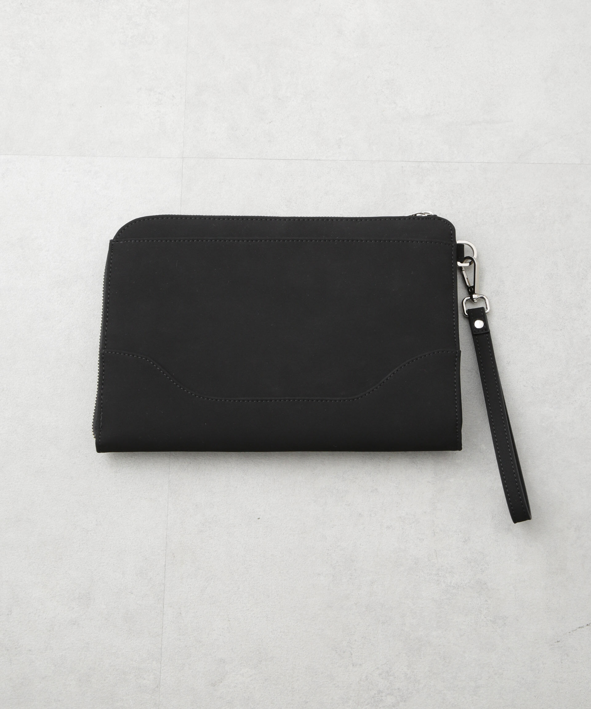 nano･universe「フェイクスエードクラッチバッグ」|ショルダー・メッセンジャー|