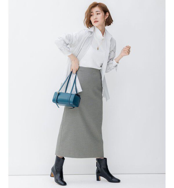 23区「【杏さん着用】ショート ヒール ブーツ」|ショートブーツ|