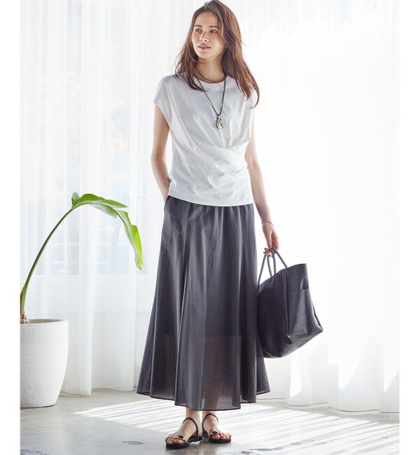 23区「ドロップシェル ネックレス」|ネックレス|