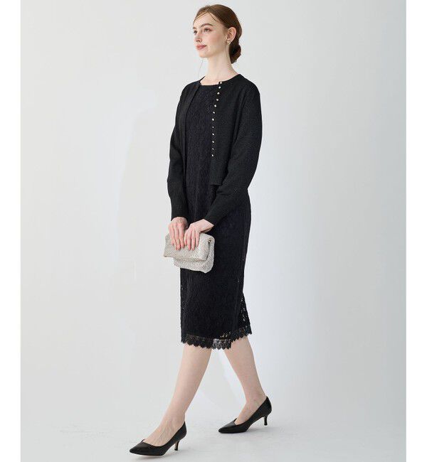 23区「【APPLAUDIR】モールフラワーレース ドレス」|ドレス|