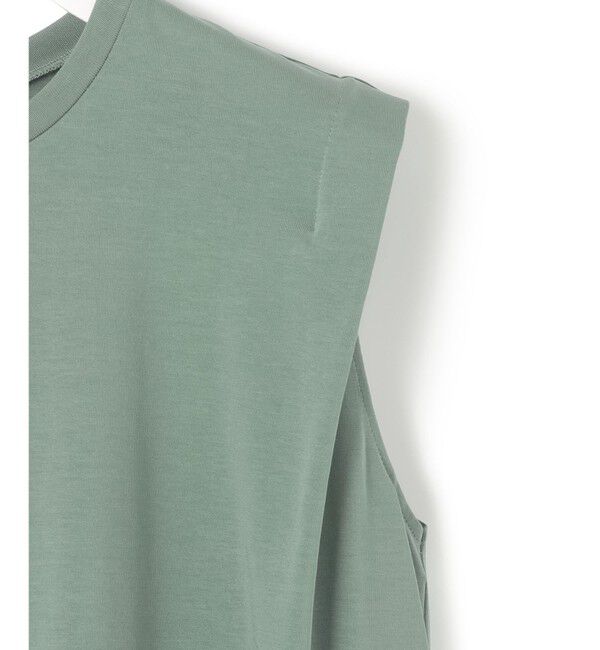 23区「【Oggi8月号掲載/接触冷感/洗える】ツイストコットンプレーティング スリーブレスワンピース」|ワンピース|