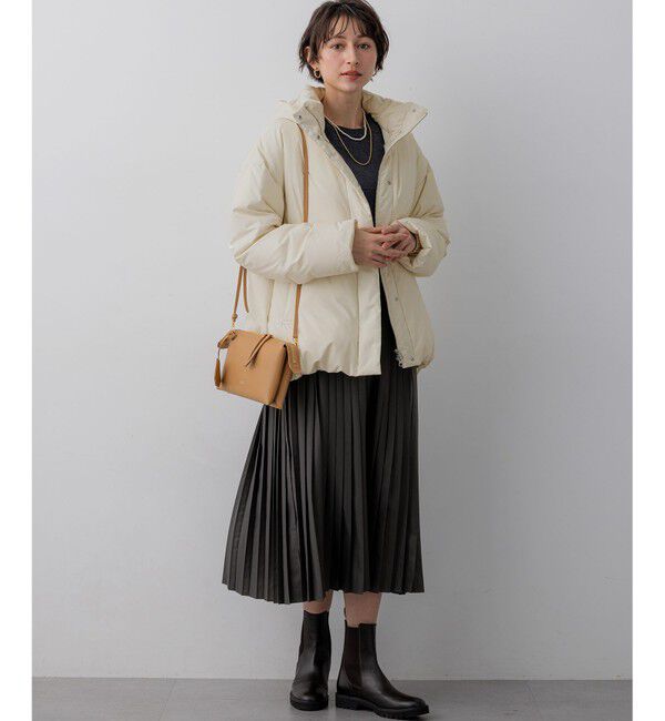 23区「【WEB&一部店舗限定】ステッチレス フーデット ダウン」|ダウン|