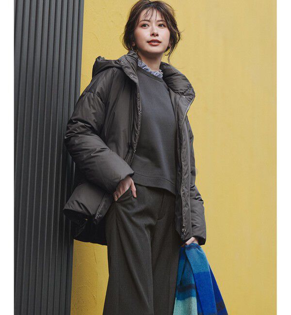 23区「【WEB&一部店舗限定】ステッチレス フーデット ダウン」|ダウン|