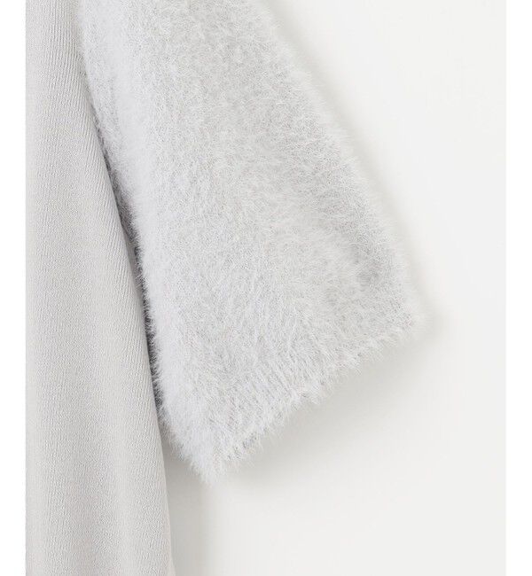 ANY SIS「【洗える】シャギースリーブ ニット」|ニット・セーター|