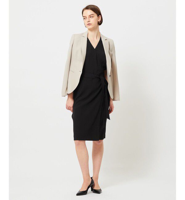 BEIGE,「【WEB＆一部店舗限定】CINDY / ラップドレス」|ワンピース|