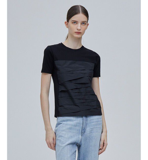 BEIGE,「COLETTE / デザインカットソー」|Tシャツ・カットソー|Black