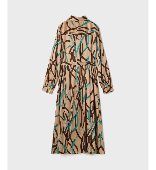 Grace Class「ベルトプリントシャツドレス」|ワンピース|