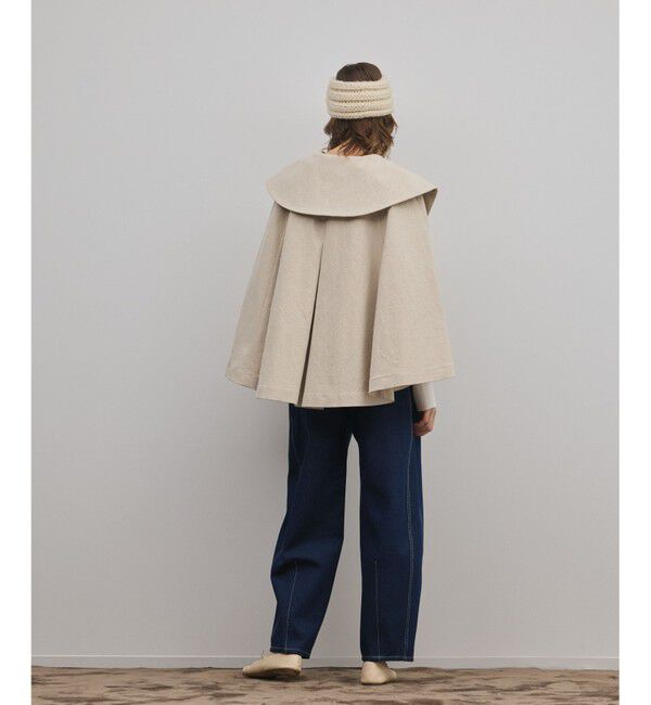 GRACE CONTINENTAL「リネンオックスケープジャケット」|その他|