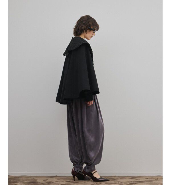 GRACE CONTINENTAL「リネンオックスケープジャケット」|その他|